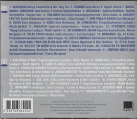 Musiikin tähtihetkiä 1 - Jean Sibelius 2CD (Käyt)