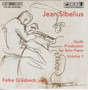 Sibelius: Complete Youth Production For Solo Piano, Vol 1. CD (Käyt)