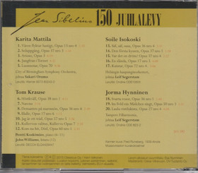 Jean Sibelius 150 - juhlalevy - Rondo CD 6 / 2015. CD (Käyt)