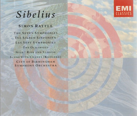 Sibelius / Rattle: The Seven Symphonies / The Oceanides etc. 4CD Box 
