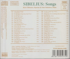 Sibelius: Songs CD (Käyt)