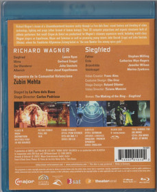 Wagner / Mehta: Der Ring Des Nibelungen: Siegfried Blu-ray (Käyt)