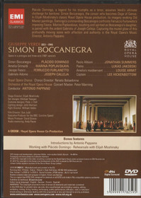 Verdi / Domingo / Calleja / Pappano: Simon Boccanegra 2xDVD (Käyt)