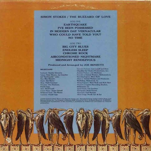 Simon Stokes: The Buzzard Of Love LP (Käyt)