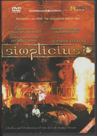 Johann Strauss:  Simplicus DVD (Käyt)