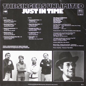 Singers Unlimited: Just In Time LP (Käyt)