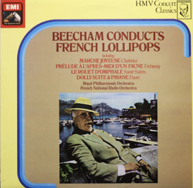 Sir Thomas Beecham: Beecham Conducts French Lollipops LP (Käyt)