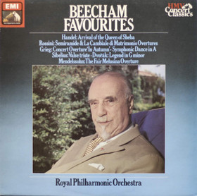 Sir Thomas Beecham: Beecham Favourites LP (Käyt)