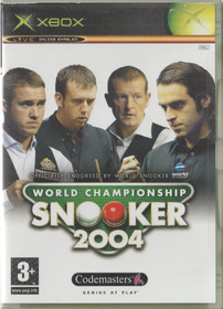 World Championship Snooker 2004 XBOX (Käyt)