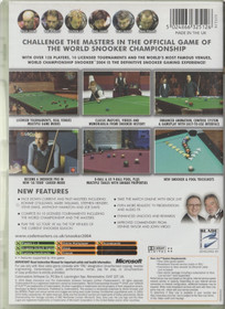 World Championship Snooker 2004 XBOX (Käyt)