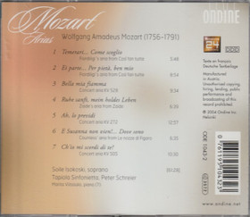 Mozart /Isokoski / Tapiola Sinfonietta /Schreier: Mozart Arias CD Käyt