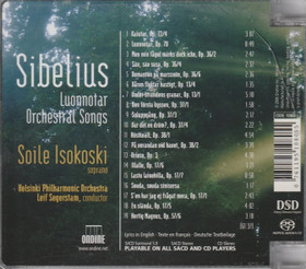 Sibelius / Soile Isokoski / Segerstam: Luonnotar Orchestral Songs SACD