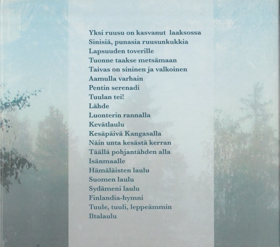 Sommelo ja Leena Aarnipuu-Lampela: Laulu CD (Käyt)