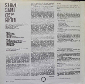 Soprano Summit: Crazy Rhythm LP (Käyt)