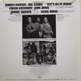 Staple Singers: Let's Do It Again (Original Soundtrack) LP (Käyt)