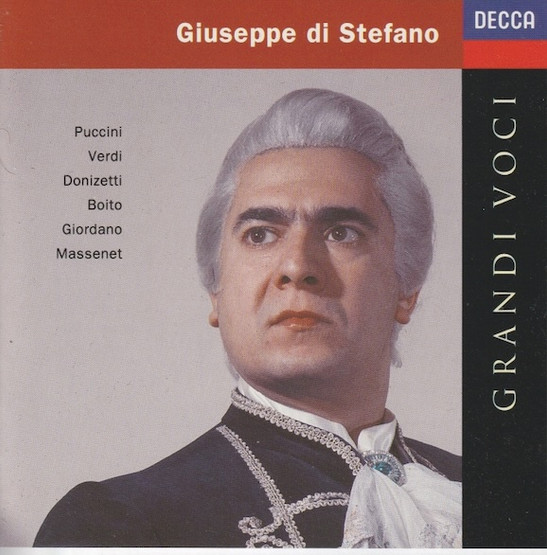 Giuseppe di Stefano / Puccini / Verdi / Boito: Grandi Voci CD (Käyt)