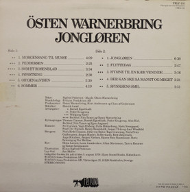 Östen Warnerbring: Jongløren LP (Käyt)