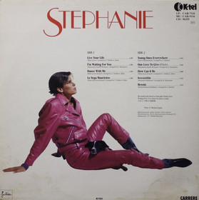 Stephanie: Live Your Life LP (Käyt)