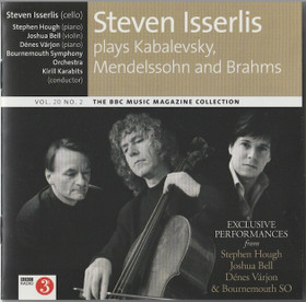 Steven Isserlis: Plays Kabalevsky, Mendelssohn And Brahms CD (Käyt)