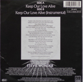 Stevie Wonder: Keep Our Love Alive 7