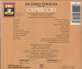 R. Strauss / Schwarzkopf / Wächter /Sawallisch: Capriccio 2CD Box Käyt