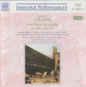 J. Strauss/Steiner: Eine Nacht In Venedig (A Night In Venice) 2CD Käyt