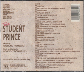 Sigmund Romberg / John Owen Edwards: The Student Prince 2CD (Käyt)