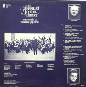 Sulo Saarits / Finlandia Sinfonietta: Tuikkikaa oi joulun tähtöset LP
