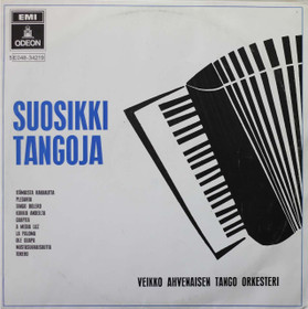 Veikko Ahvenaisen Tango Orkesteri: Suosikki tangoja LP (Käyt)