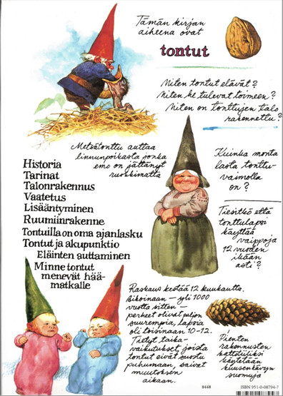 Wil Huygen: Suuri tonttukirja K3+ (Käyt)