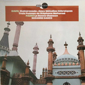 Suzanne Danco: Ravel / Fauré LP (Käyt)