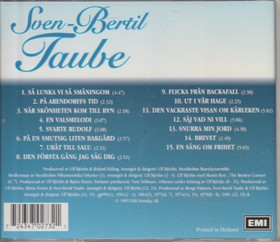 Sven-Bertil Taube Sjunger Bellman, Theodorakis, Ferlin, Olrog etc. CD