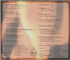 Kurkien Kaiku /Jani Kenttälä /Anneli Kesola: Takkatulen tarina CD Käyt