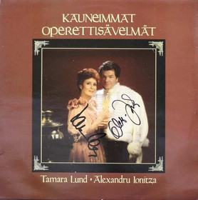 Tamara Lund & Alexandru Ionitza: Kauneimmat operettisävelmät LP (Käyt)