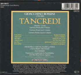 Gioacchino Rossini /Marilyn Horne /Ralf Weikert: Tancredi 3CD Box Käyt