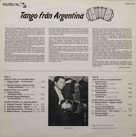 V/A: Tango Från Argentina LP (Käyt)
