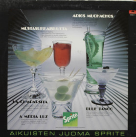 Alfred Hauser Tango-orkestereineen: Tango Sprite LP (Käyt. Green)