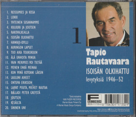 Tapio Rautavaara: Isoisän olkihattu - levytyksiä 1946-52 (Käyt CD)