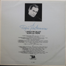 Tapio Rautavaara: Laulu on ollut iloni ja työni LP (Käyt)