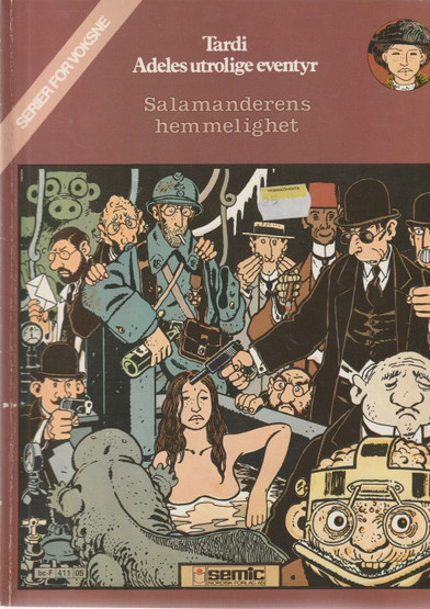 Tardi: Salamanderens hemmelighet K3- (Käyt)