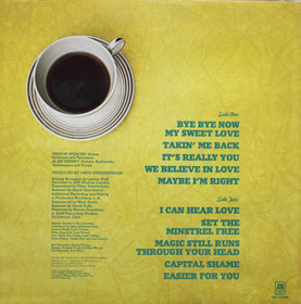 Tarney/Spencer Band: Three's A Crowd LP (Käyt)