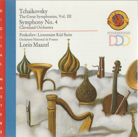 Tchaikovsky / Prokofiev / Lorin Maazel: Symphony No. 4 etc. CD (Käyt)