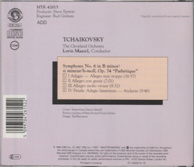 Tchaikovsky / Lorin Maazel: Symphony No. 6 