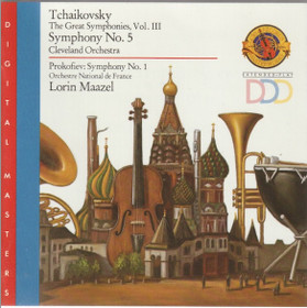 Tchaikovsky / Prokofiev: Symphony No. 5 / Symphony No. 1. CD (Käyt)