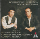 Tchaikovsky / Glazunov / Vengerov / Abbado: Violin Concertos CD (Käyt)
