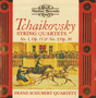 Tchaikovsky/ Franz Schubert Quartett: String Quartet No.1 And No.3. CD