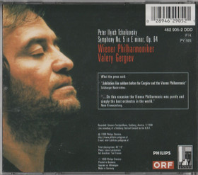 Tchaikovsky / Wiener Philharmoniker / Gergiev: Symphony No. 5. CD Käyt