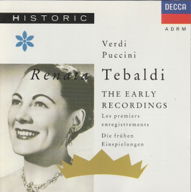 Renata Tebaldi: The Early Recordings (1949-1952) CD (Käyt)