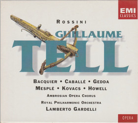 Rossini / Bacquier / Caballé / Gardelli: Guillaume Tell 4CD Box (Käyt)