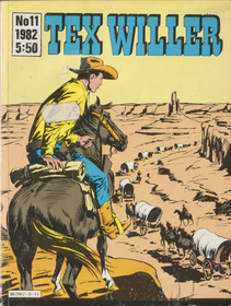 Tex Willer 11/1982. K3- (Käyt)